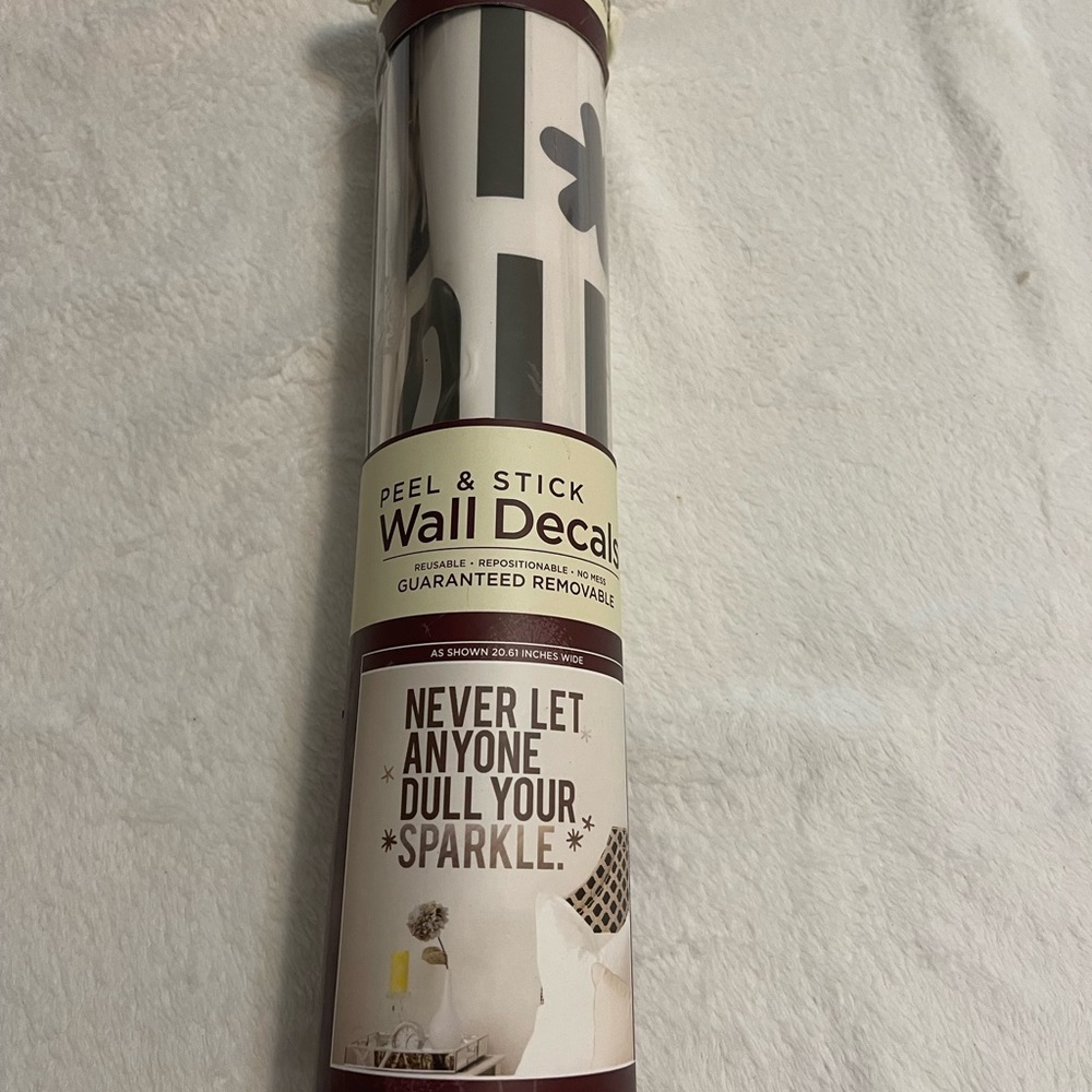 Never let anyone dull your Sparkle Wall Decor